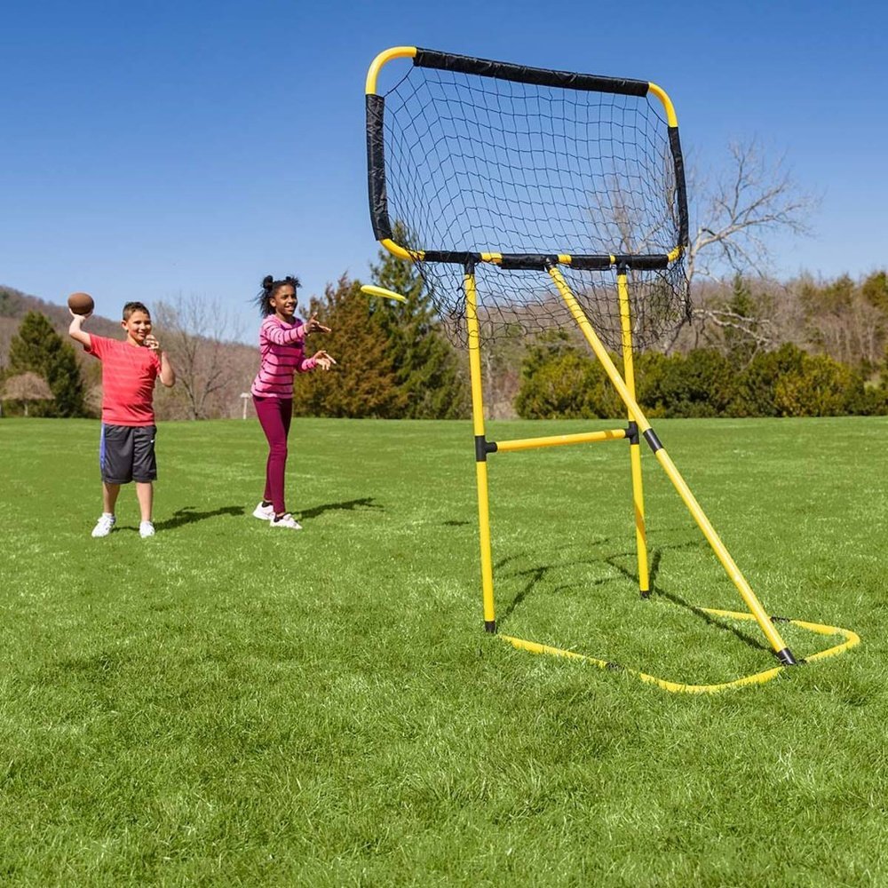 Hearth Song Football and Disc Target Kick 'n Toss Set