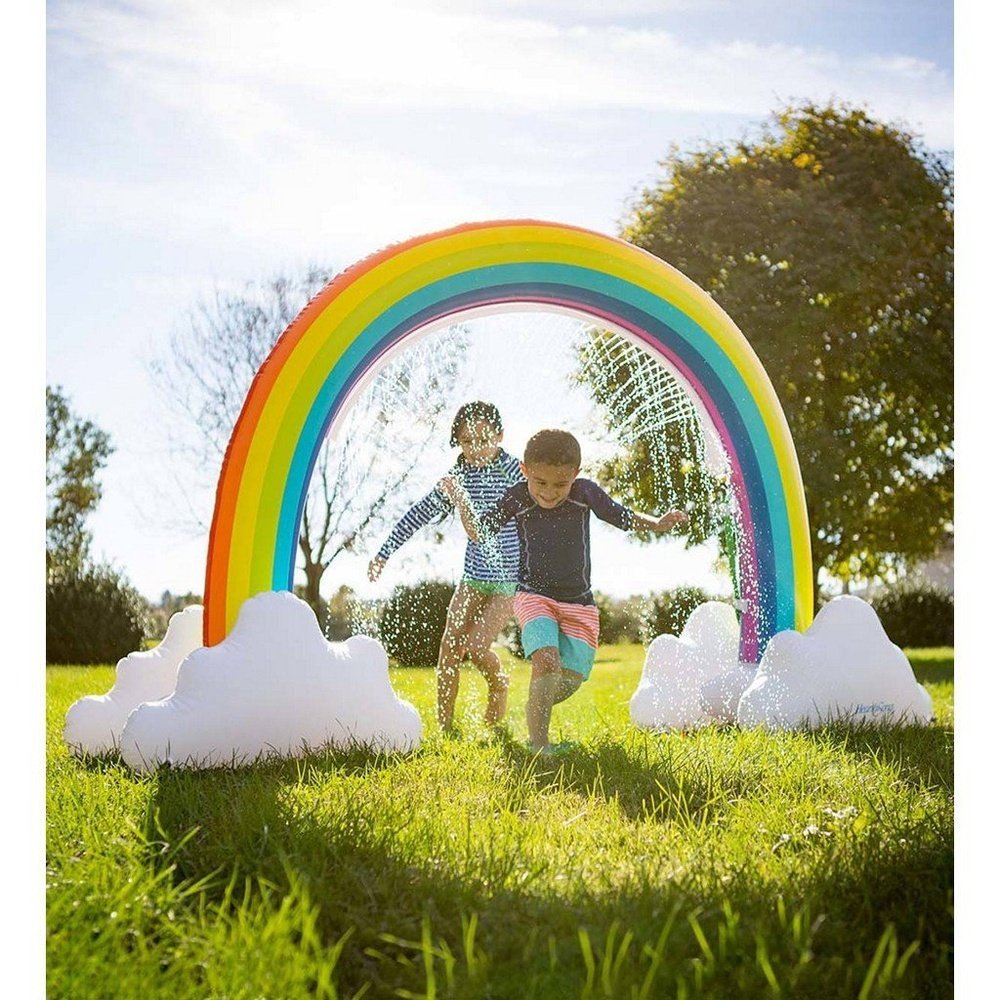 Hearth Song Giant Inflatable Rainbow Arch Sprinkler