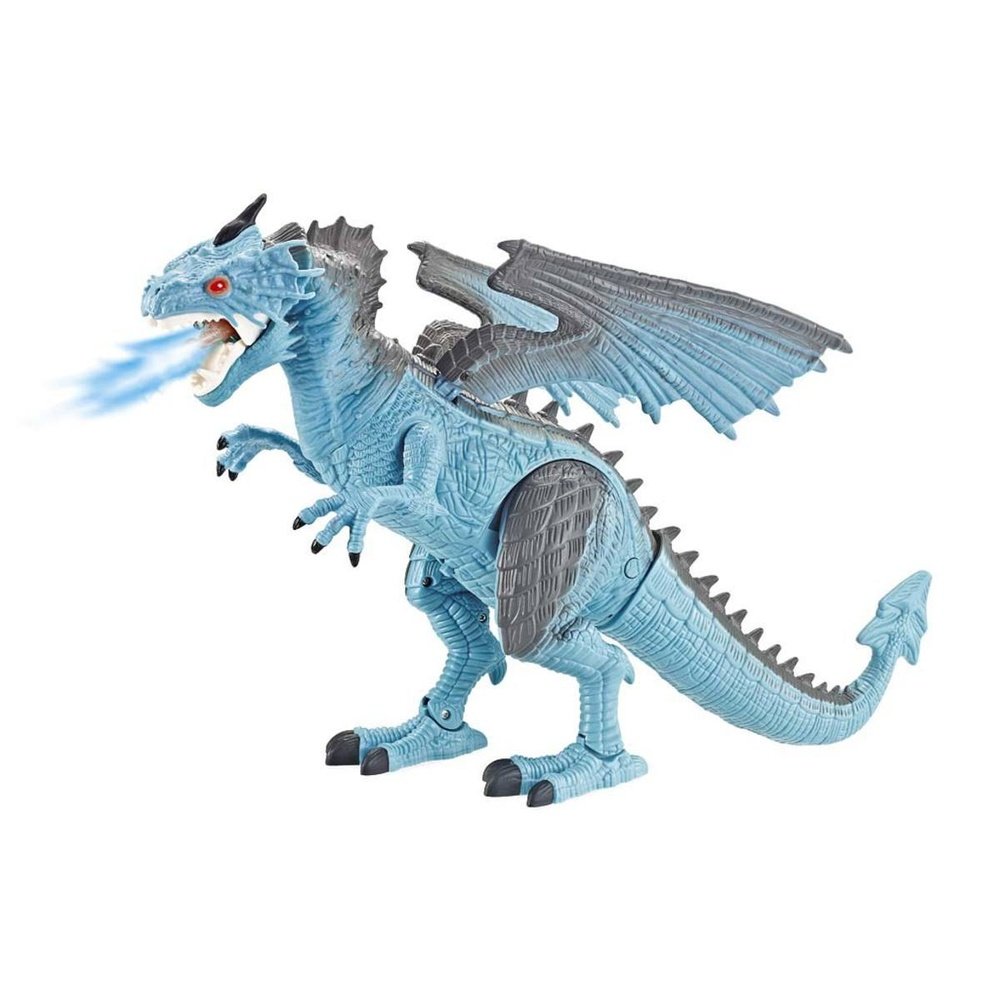 Hearth Song Steam-Breathing Dragon - Blue