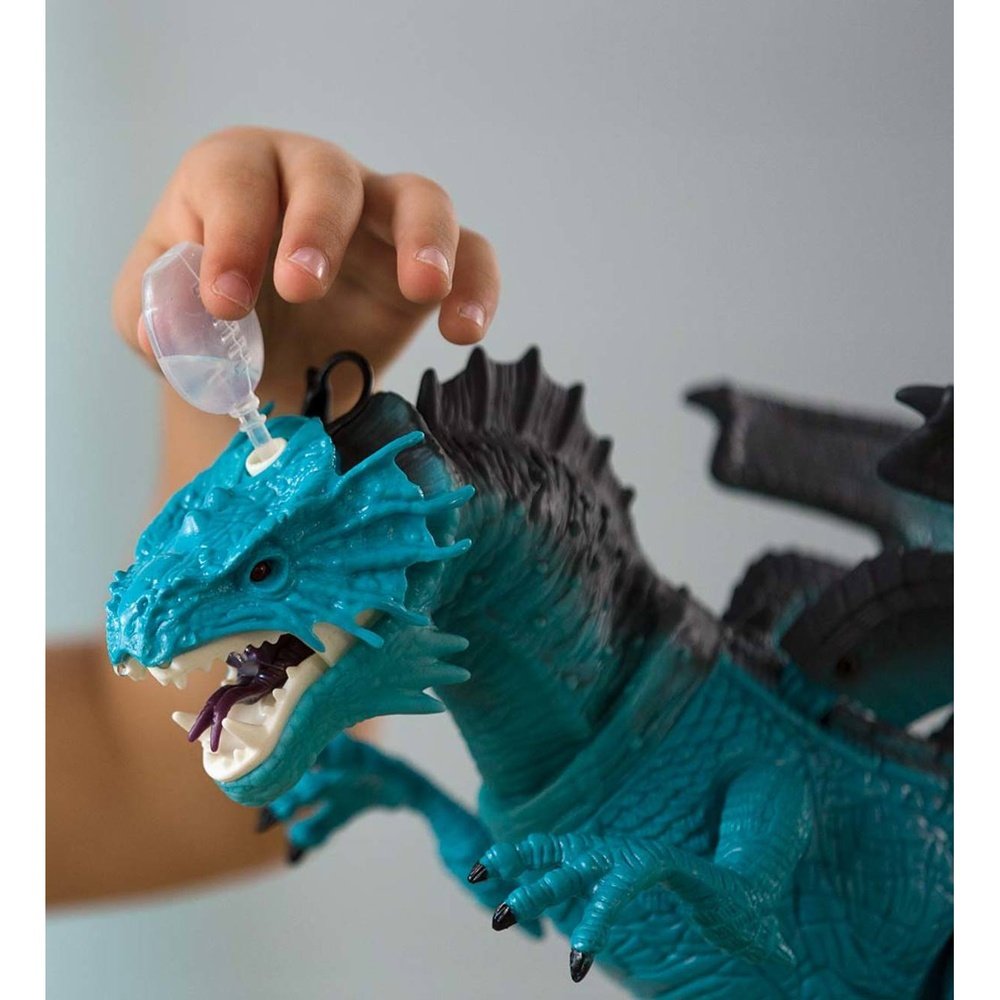 Hearth Song Steam-Breathing Dragon - Blue