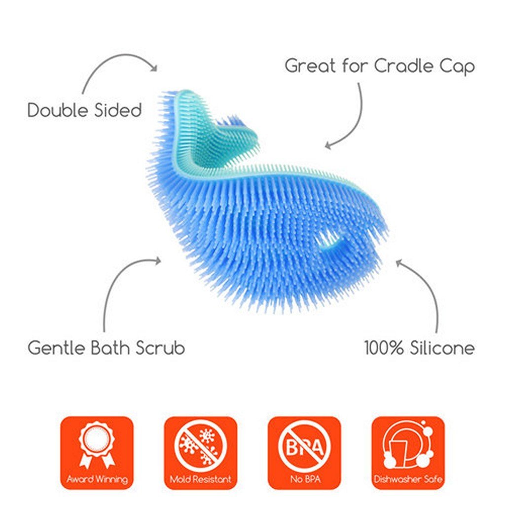 InnoBaby Bathin' Smart Silicone Bath Scrub for Babies and Toddlers