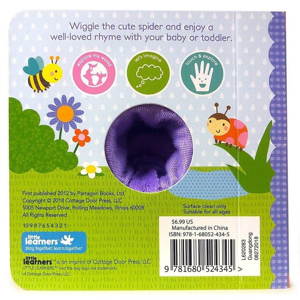 Itsy Bitsy Spider Book Finger Puppet Book