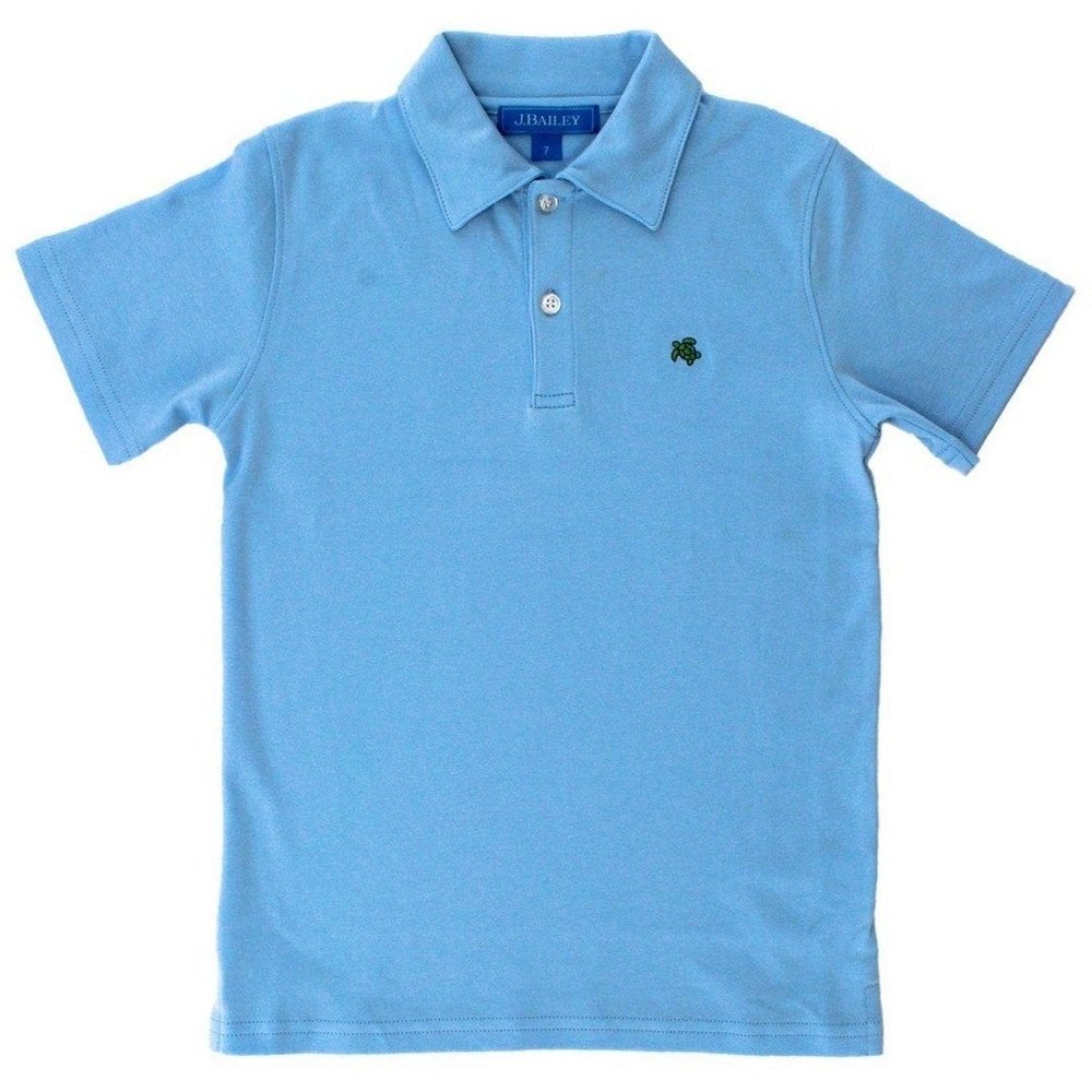 Bailey BoysJ. Bailey by Bailey Boys Henry Short Sleeve Polo BayberryBabysupermarket