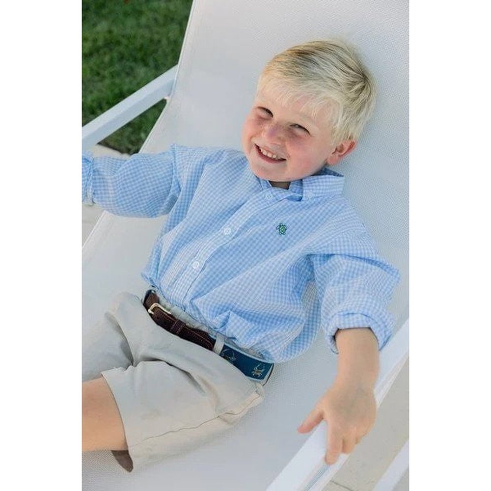 Bailey Boys Apparel & Gifts J. Bailey by Bailey Boys Roscoe Button Down Shirt Blue Check