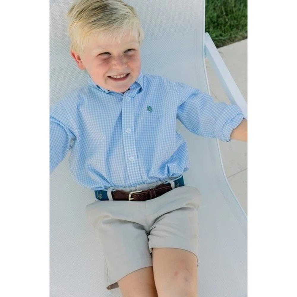 Bailey Boys Apparel & Gifts J. Bailey by Bailey Boys Roscoe Button Down Shirt Blue Check