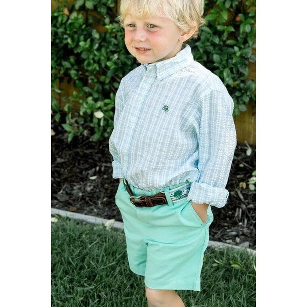 Bailey Boys Apparel & Gifts J. Bailey by Bailey Boys Roscoe Button Down Shirt Retreat Seersucker