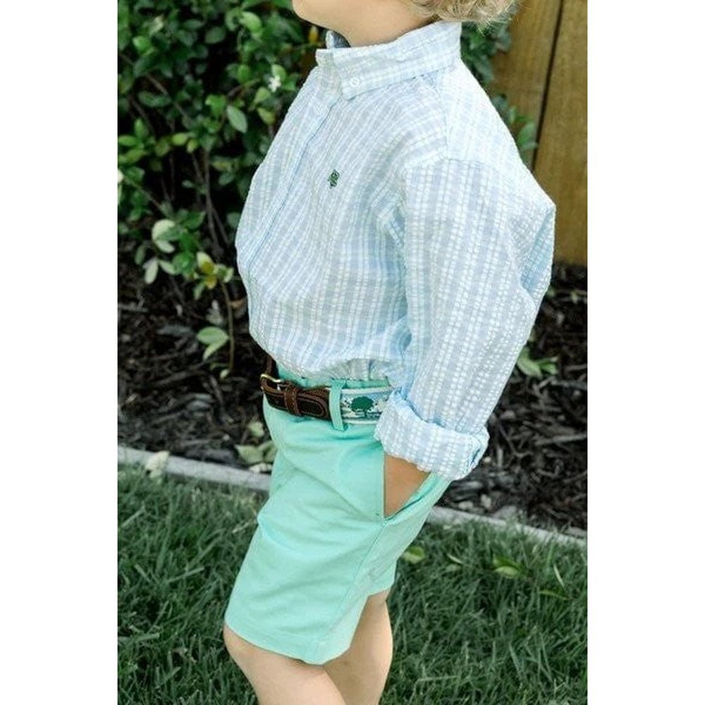 Bailey Boys Apparel & Gifts J. Bailey by Bailey Boys Roscoe Button Down Shirt Retreat Seersucker