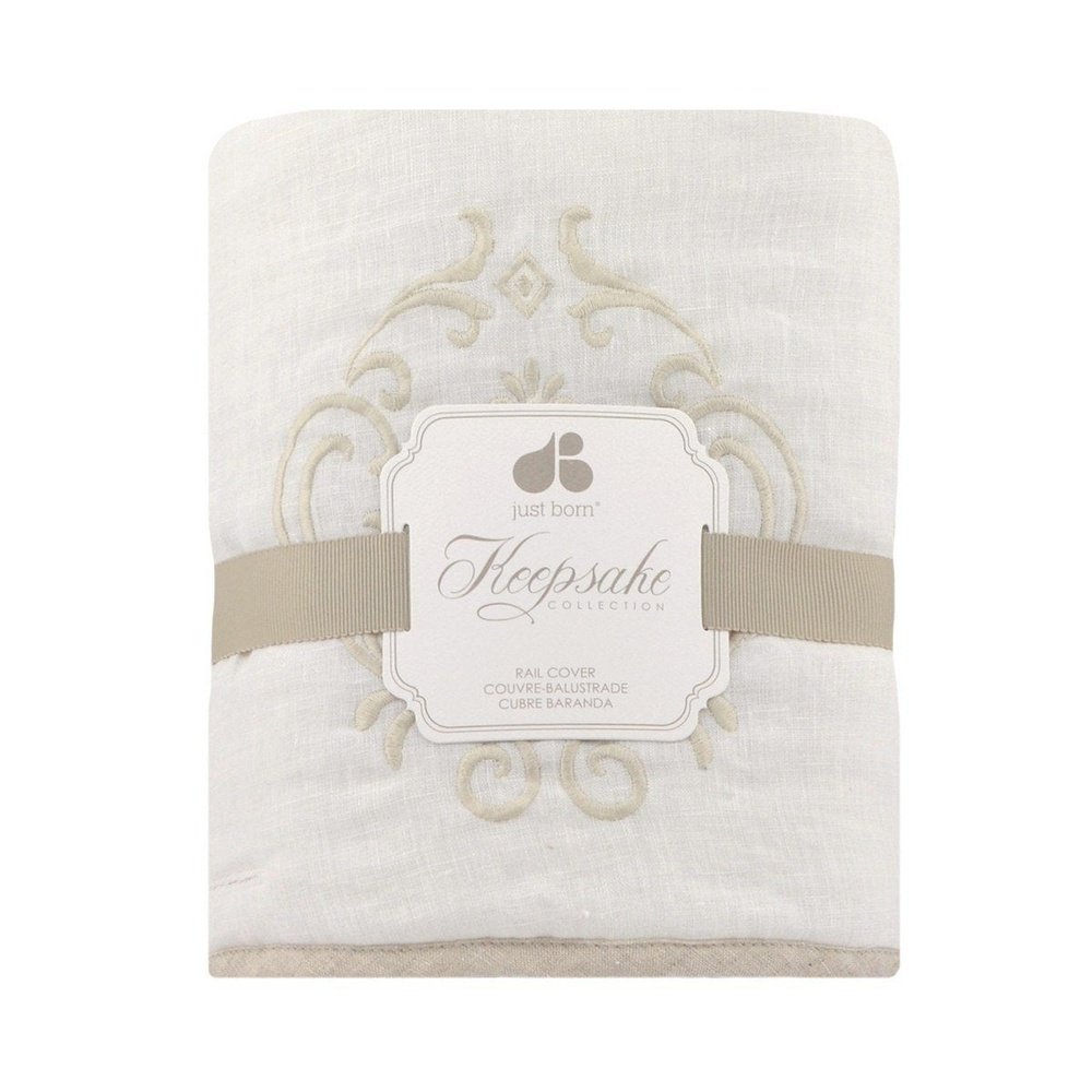 Just Born Keepsake Collection Crib Rail Cover