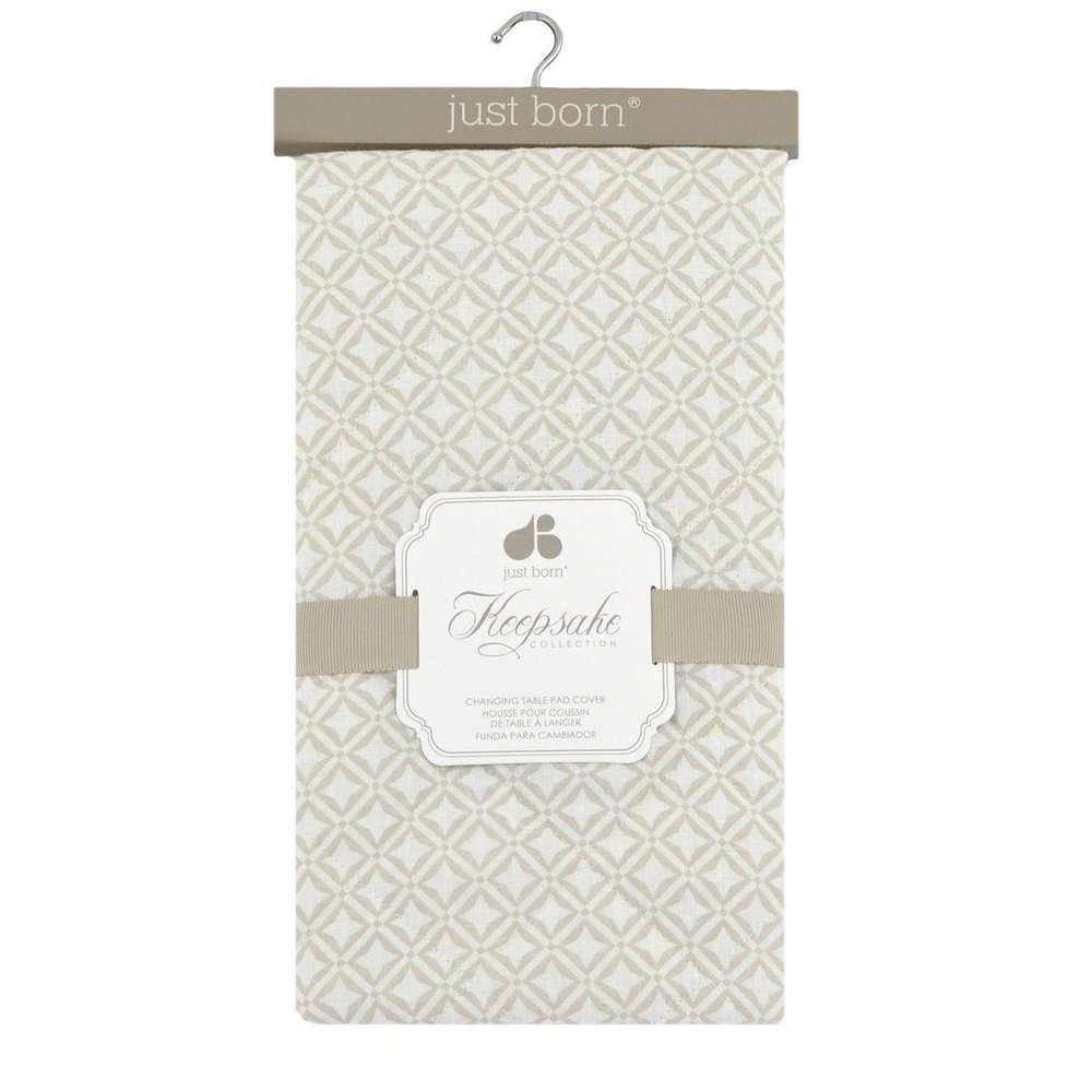 Just Born Keepsake Collection Quilted Changing Pad Cover