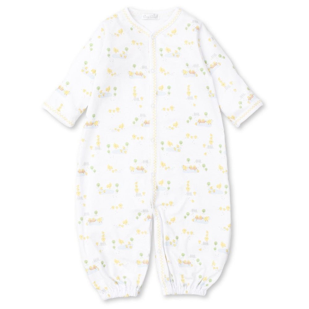 Kissy Kissy Chick Chatter Print Convertible Gown