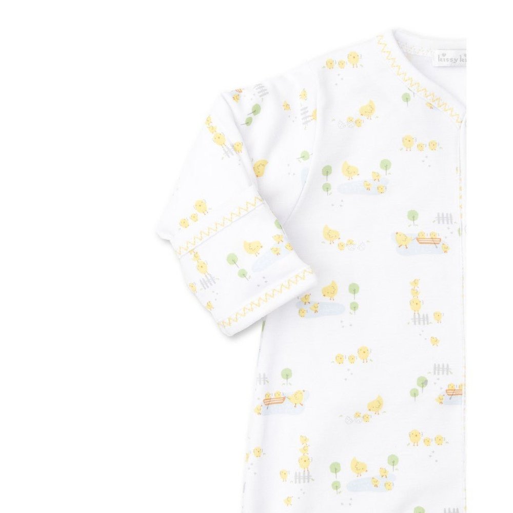 Kissy Kissy Chick Chatter Print Convertible Gown