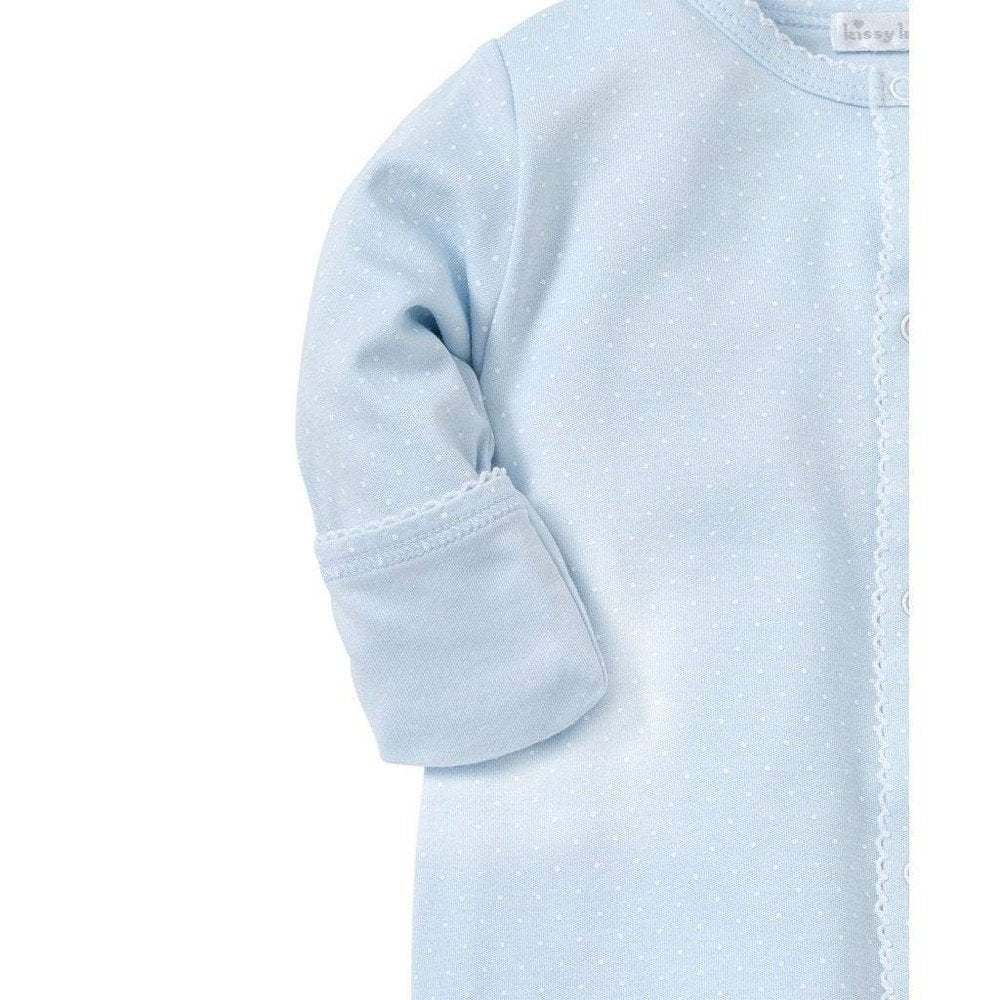 Kissy KissyKissy Kissy Dot Convertible Light Blue GownBabysupermarket
