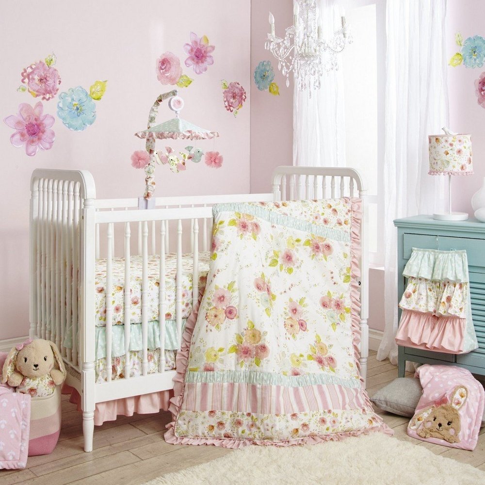 Lambs and ivy 4 piece crib set best sale