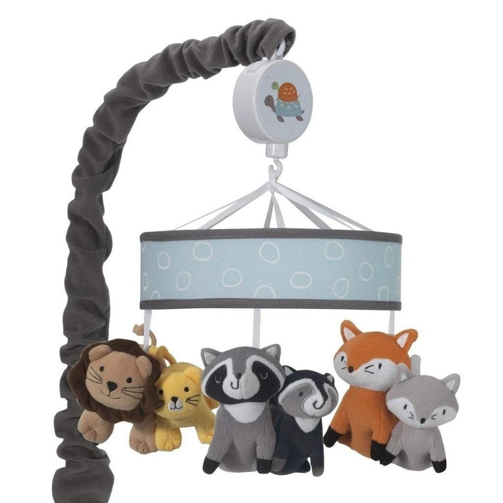 Lambs & Ivy Two of a Kind Baby Crib Mobile
