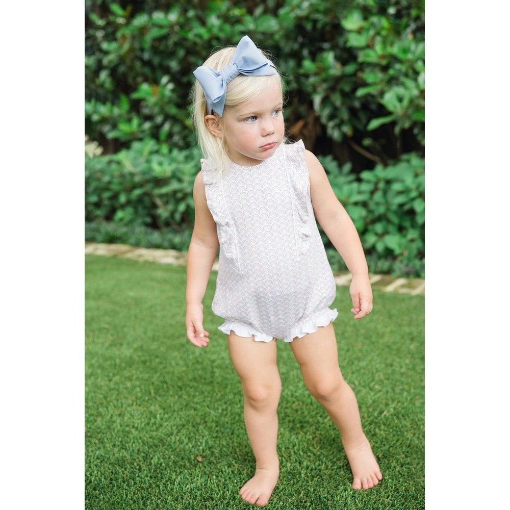 Lila + Hayes Mae Girls Pima Cotton Bubble Over the Rainbow