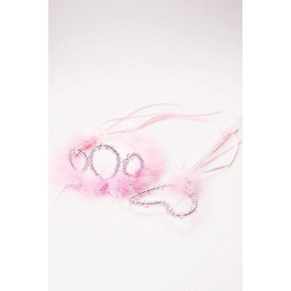 Little Adventures Pink Wand & Tiara Set
