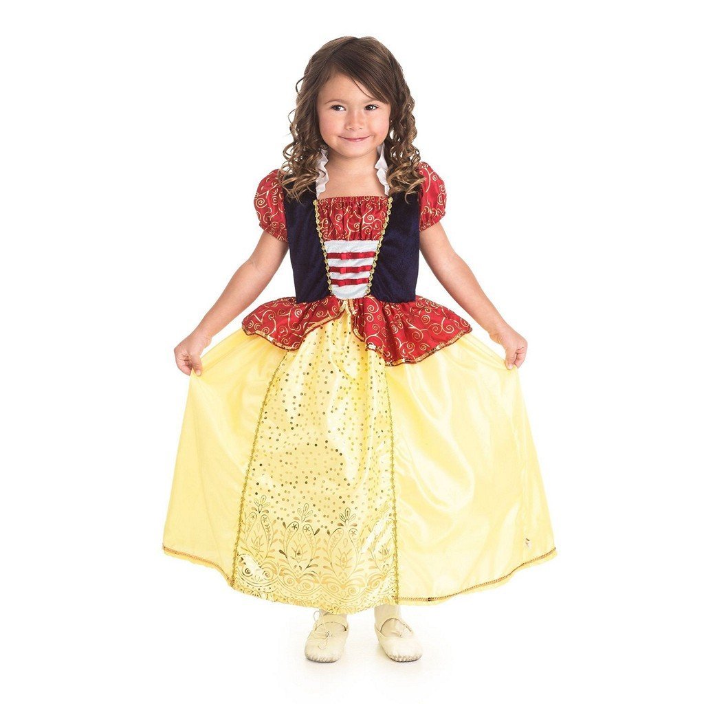 Little Adventures Girls' Snow White Dress - L Little Adventures Girls' Snow White Dress - L