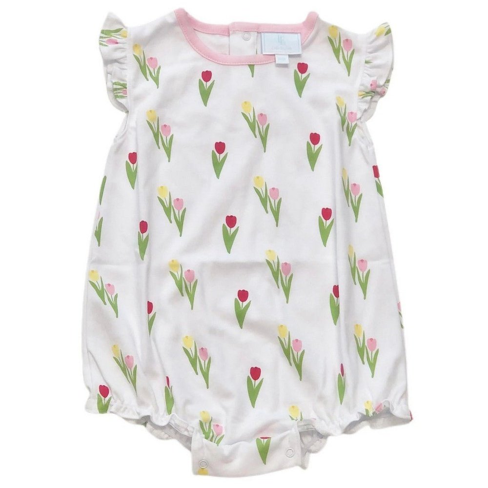 Little English Angel Sleeve Bubble Tulips