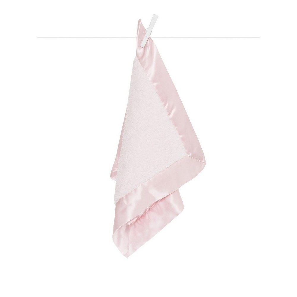 Little GiraffeLittle Giraffe Chenille Satin Blanky PinkBabysupermarket