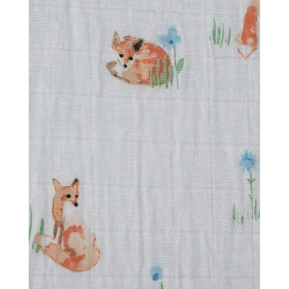 Little UnicornLittle Unicorn Cotton Muslin Crib Sheet FoxBabysupermarket