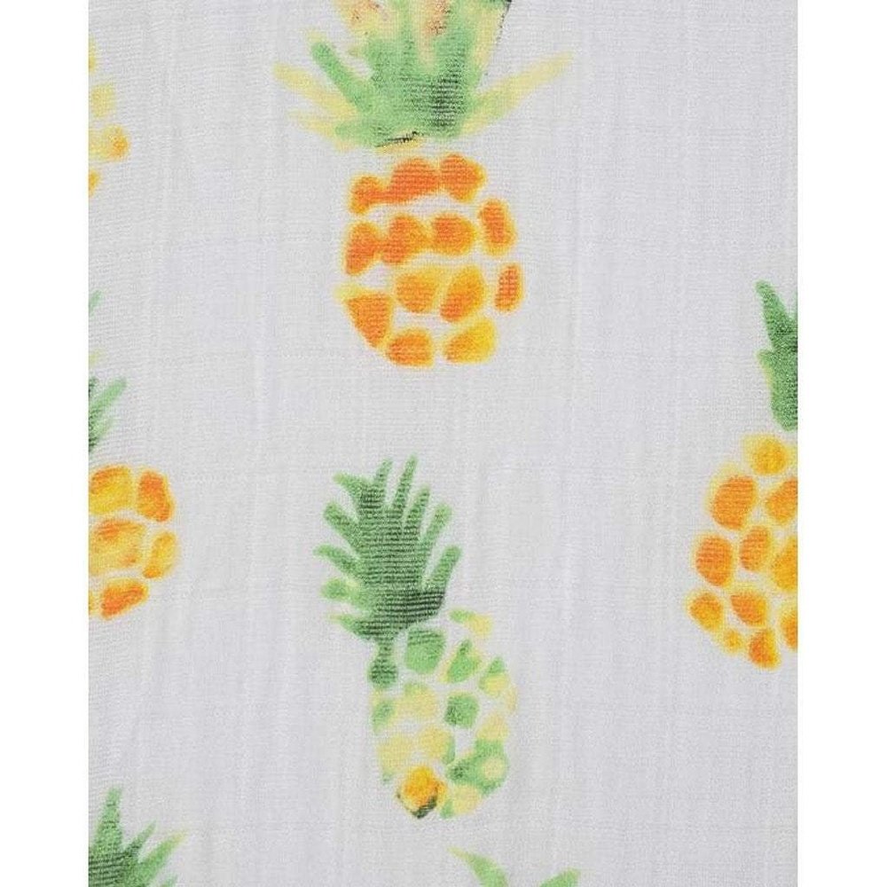 Little UnicornLittle Unicorn Cotton Muslin Crib Sheet PineappleBabysupermarket