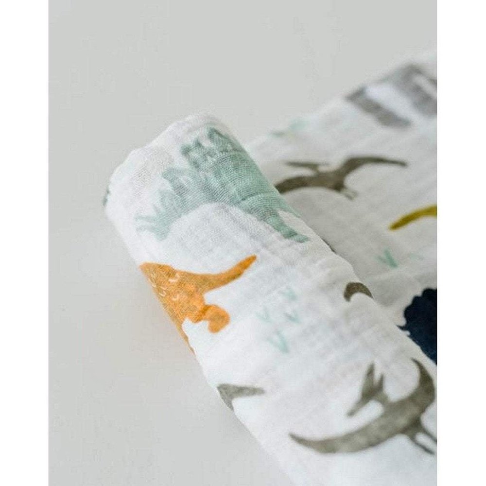 Little UnicornLittle Unicorn Cotton Muslin Swaddle Blanket Dino FriendsBabysupermarket