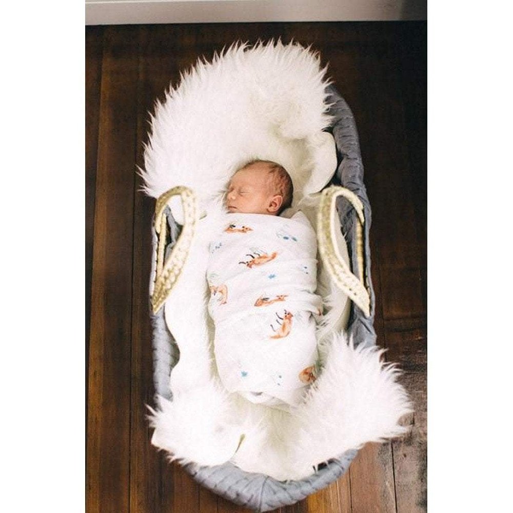 Little UnicornLittle Unicorn Cotton Muslin Swaddle Blanket FoxBabysupermarket
