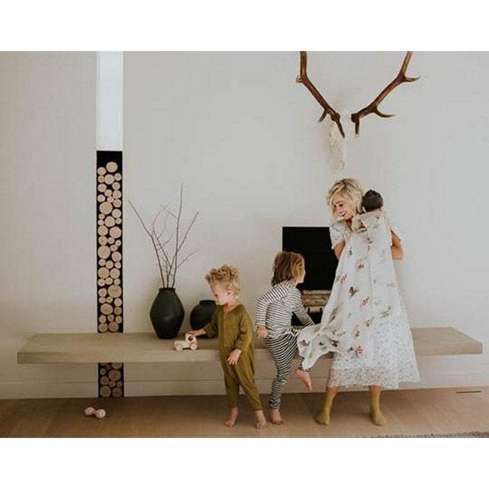 Little Unicorn Cotton Muslin Swaddle Blanket Oh Deer