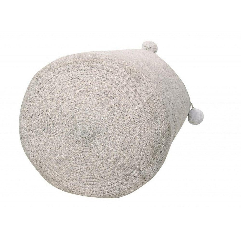 Lorena Canals Cotton Bubbly Basket Grey