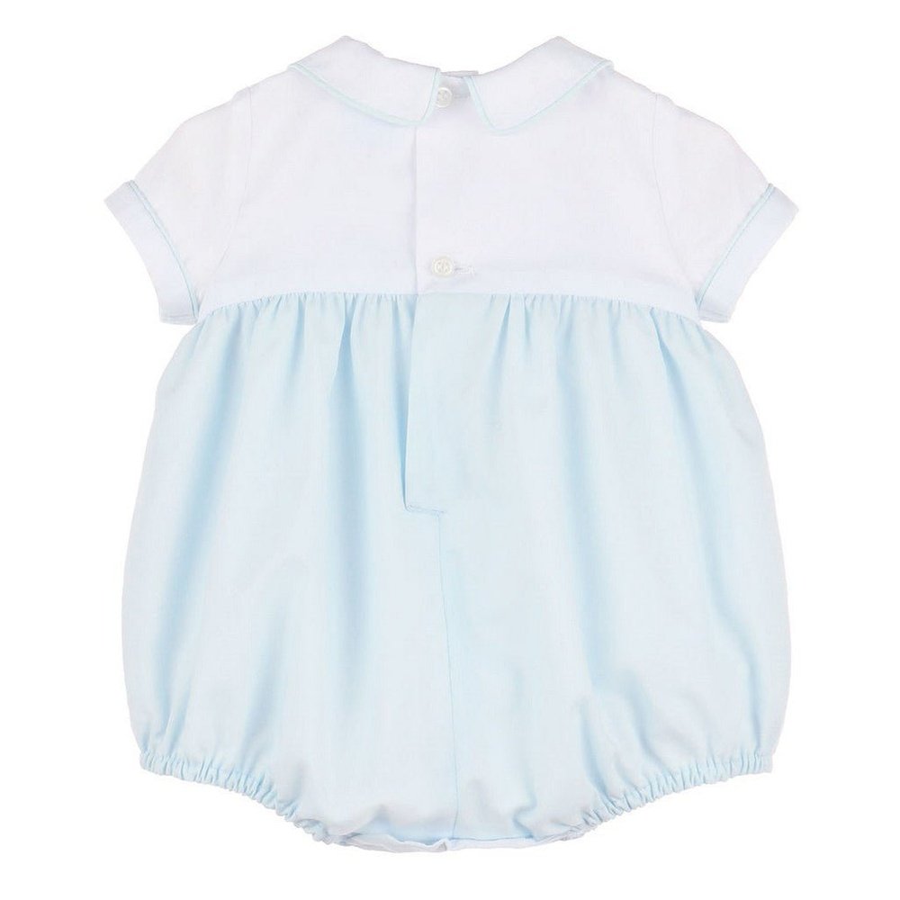 Luli & Me Classic Smock Boy Bubble Blue