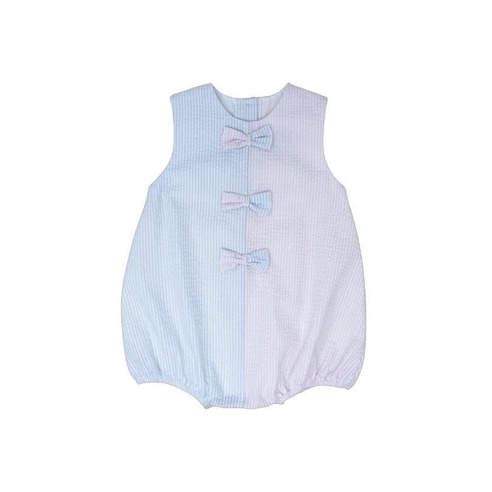 Lullaby Set Apparel 3 Mo / Pink/Blue Lullaby Set Emma Bubble - Pink Seersucker / Blue Seersucker