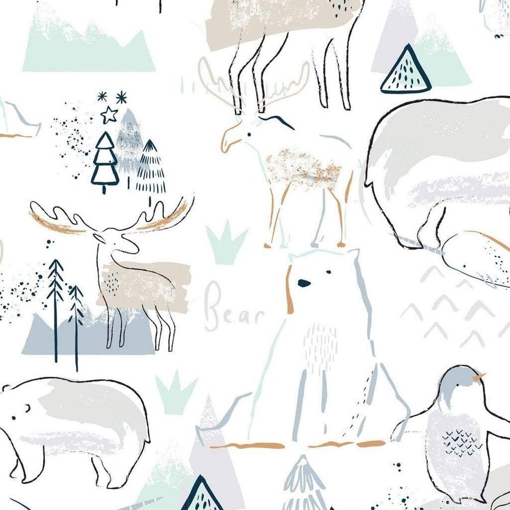 Magnetic MeMagnetic Me Northern Lights Organic Cotton Magnetic FootieBabysupermarket