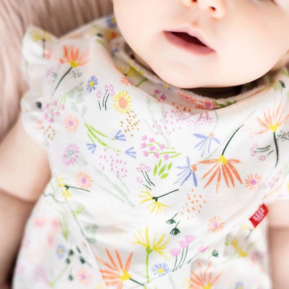 Magnetic Me Poet's Meadow Modal Magnetic Bandana Bibs 3 Pack