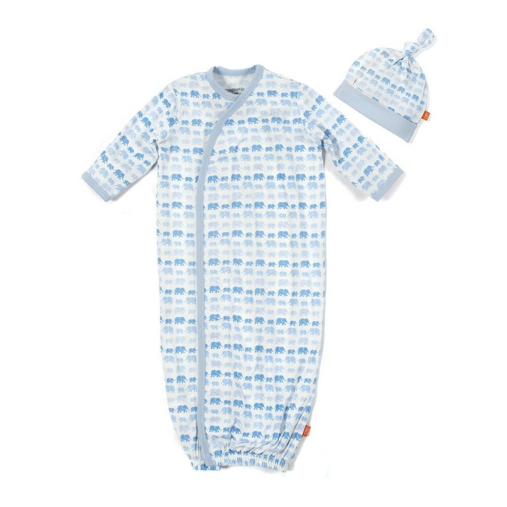 Magnetic MeMagnificent Baby Dancing Elephants Gown and HatBabysupermarket