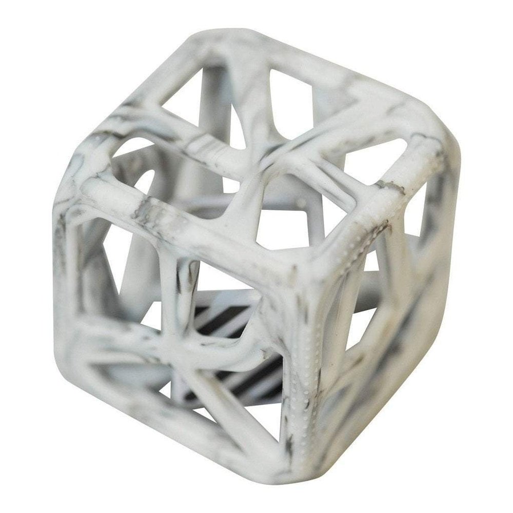 Malarkey Kids Chew Cube Silicone Rattle Teether