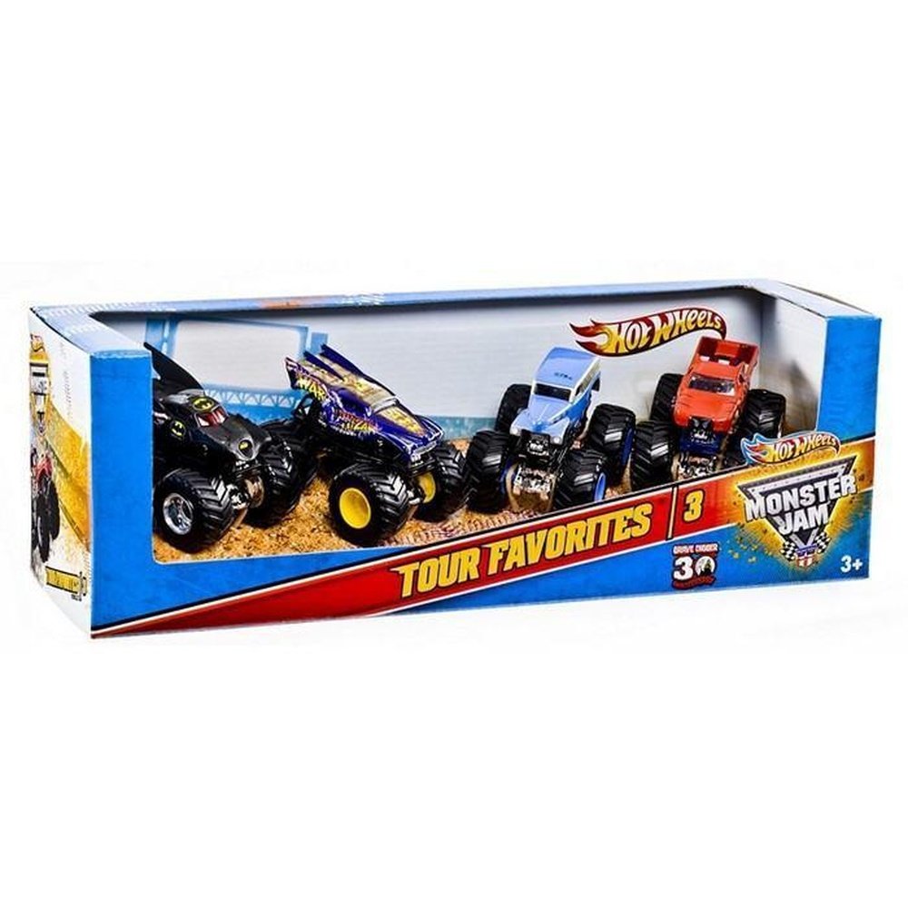 hot wheels monsters inc Mattel Hot Wheels Monster Jam Tour