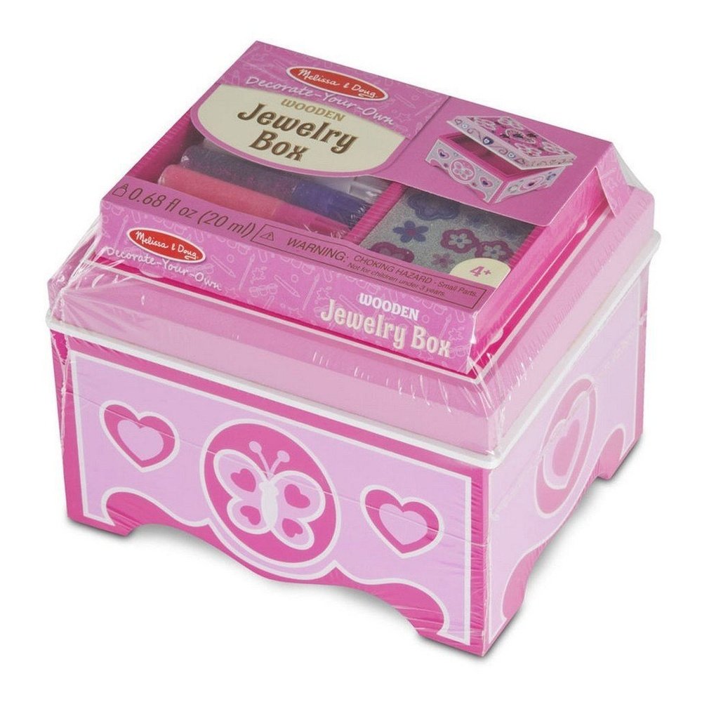 Melissa & Doug Decorate Your Own Jewelry Box