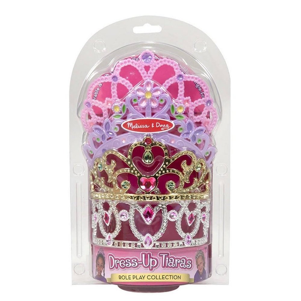 Melissa & Doug Dress-Up Pretend and Play Tiaras