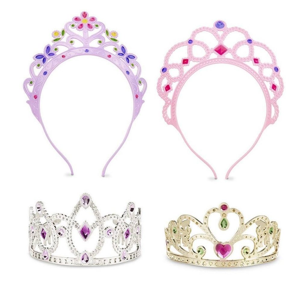 Melissa & Doug Dress-Up Pretend and Play Tiaras