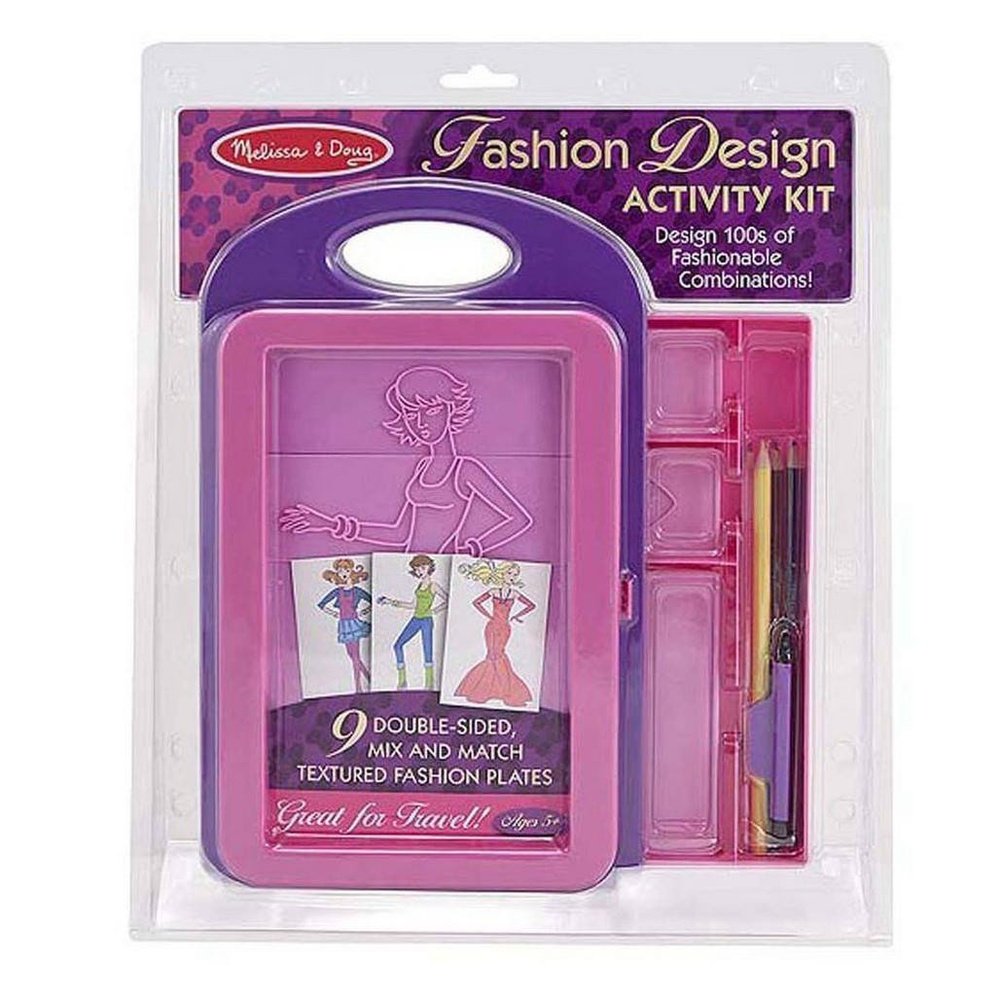 Melissa & Doug - Fashion Design Activity Kit
