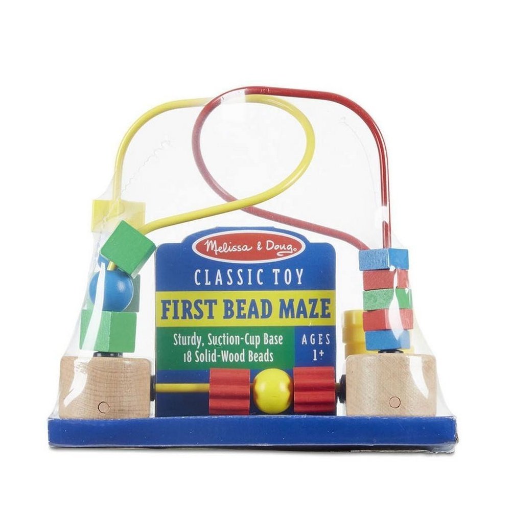 Melissa & Doug First Bead Maze Developmental Toy