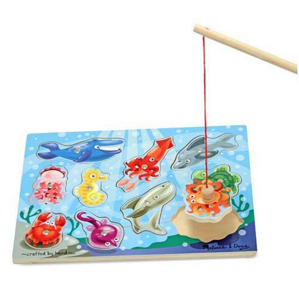 Melissa & Doug Fishing Magnetic Puzzle Game