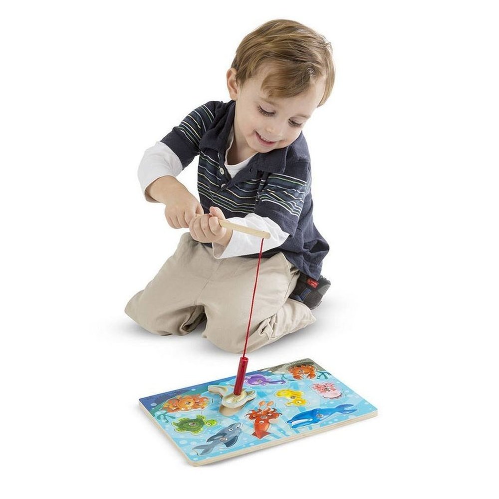 Melissa & Doug Fishing Magnetic Puzzle Game