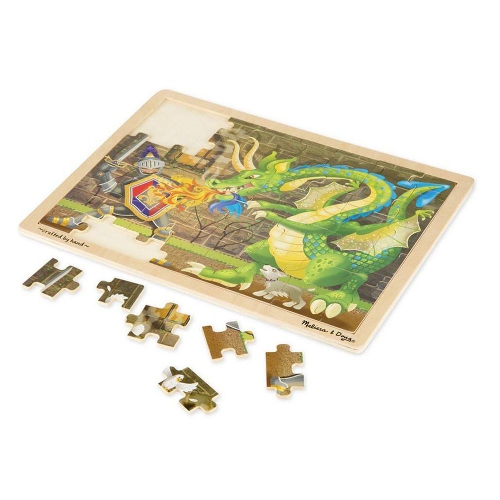 Melissa & Doug Knight vs. Dragon Jigsaw Puzzle