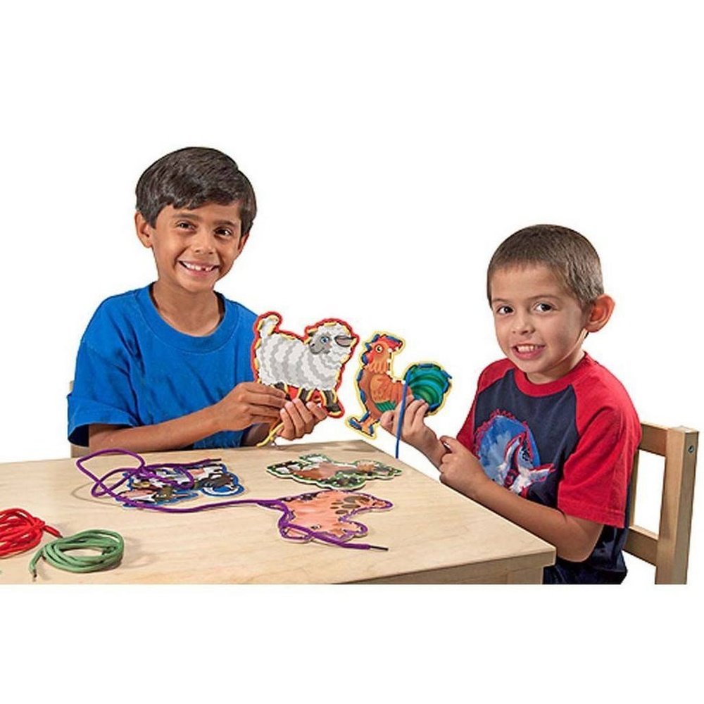 Melissa & Doug Lace & Trace Pets Developmental Toy