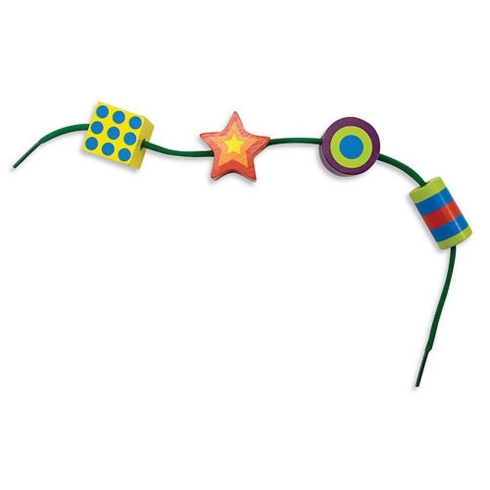 Melissa & Doug Lacing Beads Developmental Toy