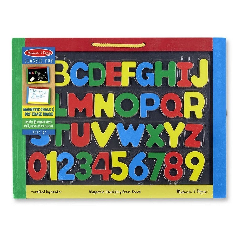 Melissa & Doug Magnetic Chalk Dry Erase Activity Board