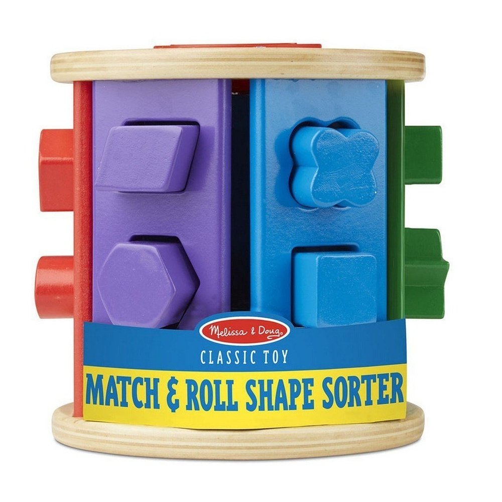 Melissa & Doug Match & Role Shape Sorter Toy