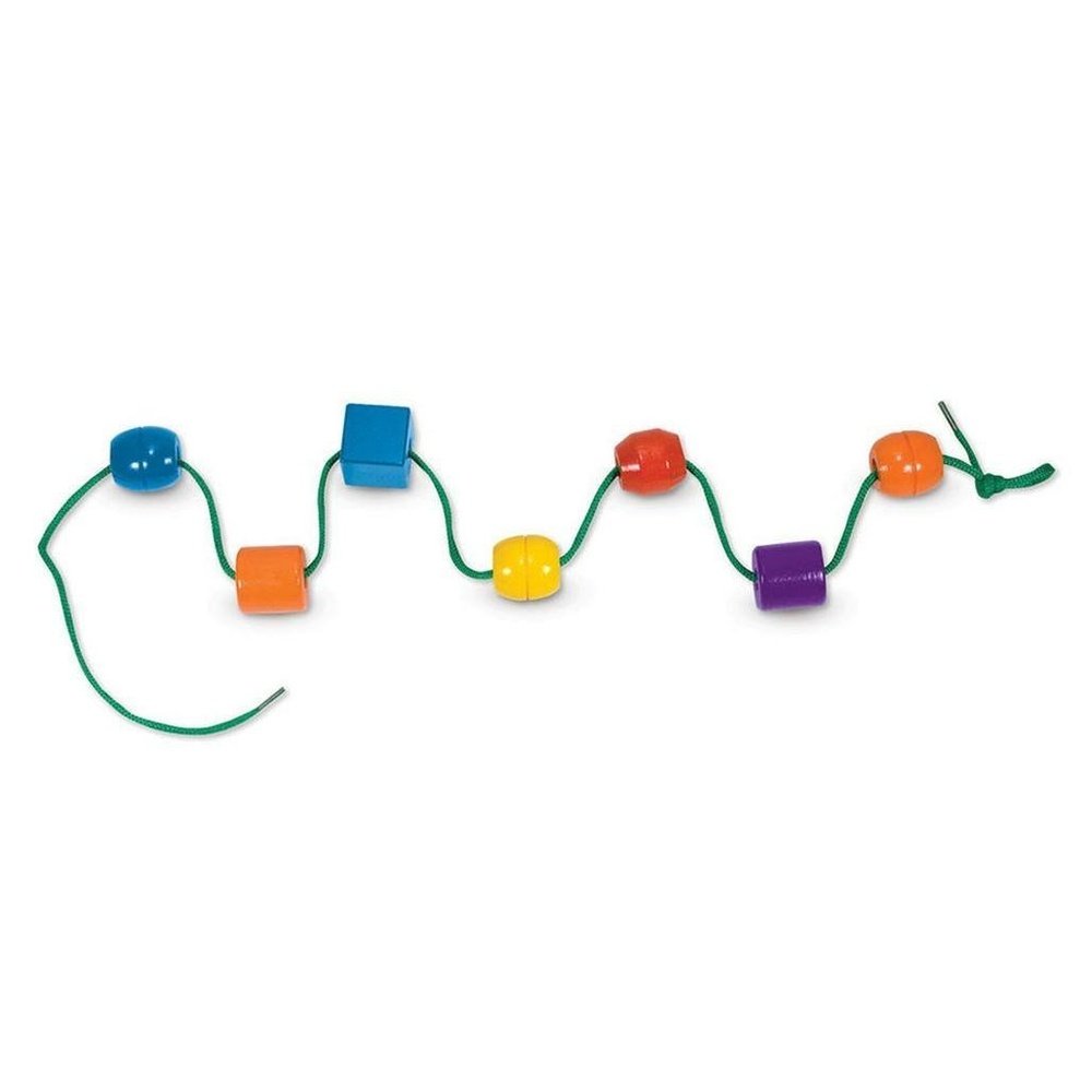 Melissa & Doug Primary Lacing Beads Developmental Toy