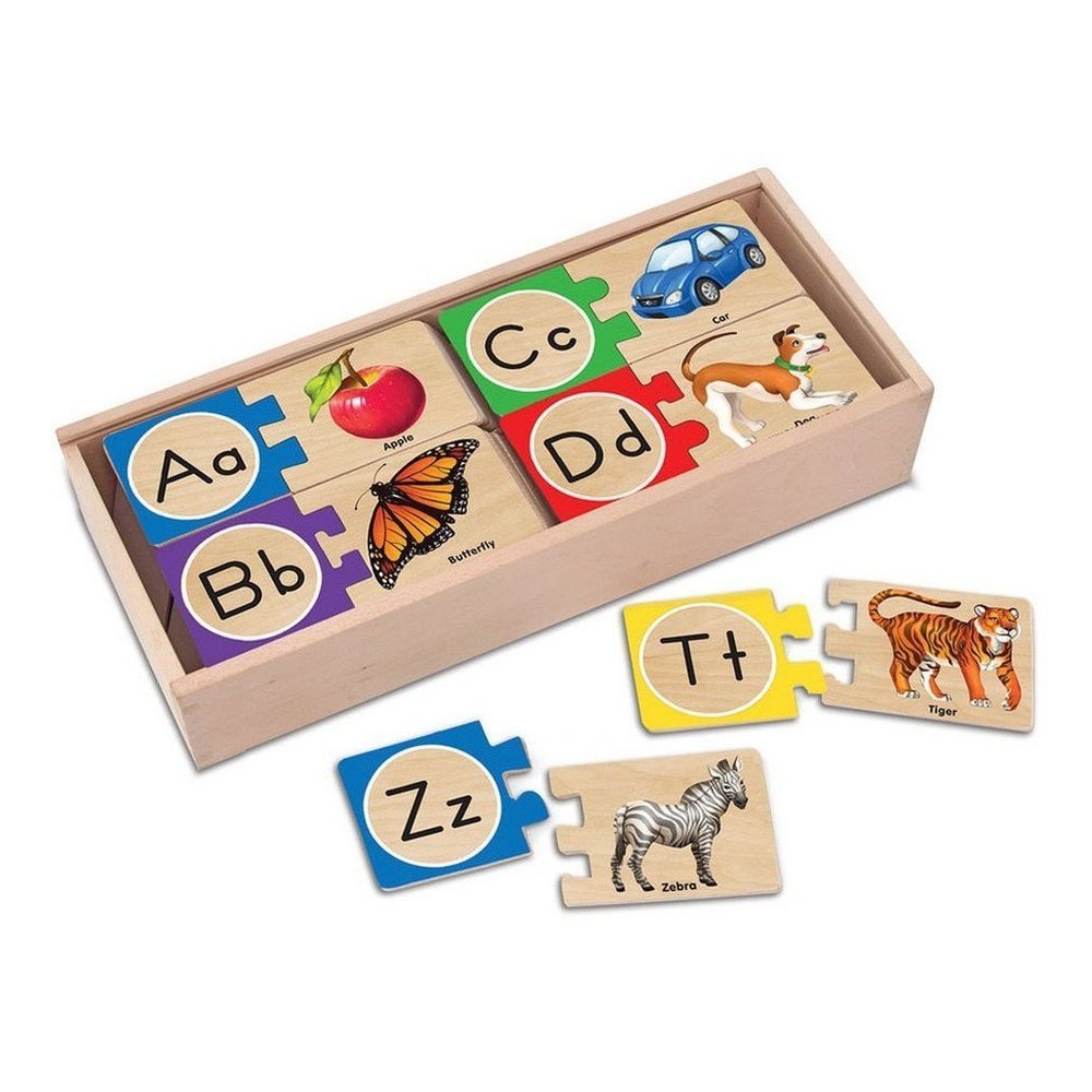 Melissa & Doug Self Correcting A-Z Letter Puzzle